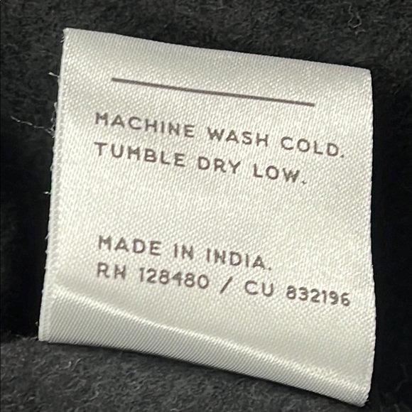 NEW‎ L Pact Organic Unisex Women's Men's Black One For All Full Zip Hoodie - Picture 7 of 12